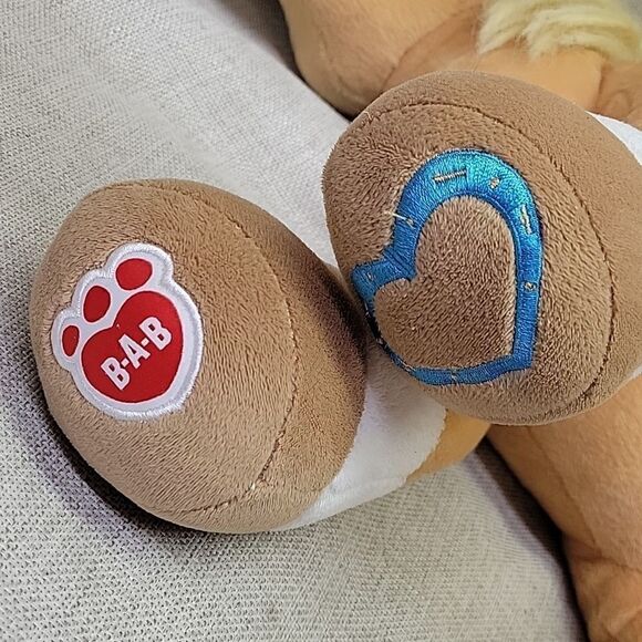 ORIGINAL BUILD-A-BEAR' PALOMINO' HORSES & HEARTS ' PONY AND BEAR FRIENDS - Picture 4 of 14